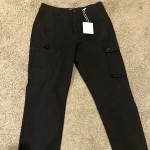 NWT Pistola black cargo pants.  Sz.31